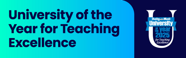 University of the Year for Teaching Excellence 2025 (Daily Mail University Guide)